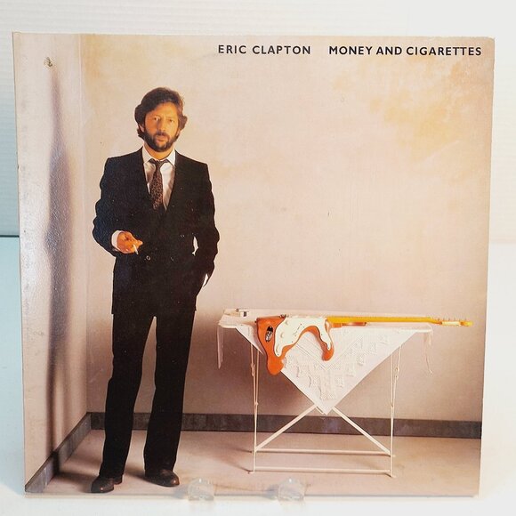 Eric Clapton ~ Money And Cigarettes (Vinyl LP, 1983) - Picture 1 of 4